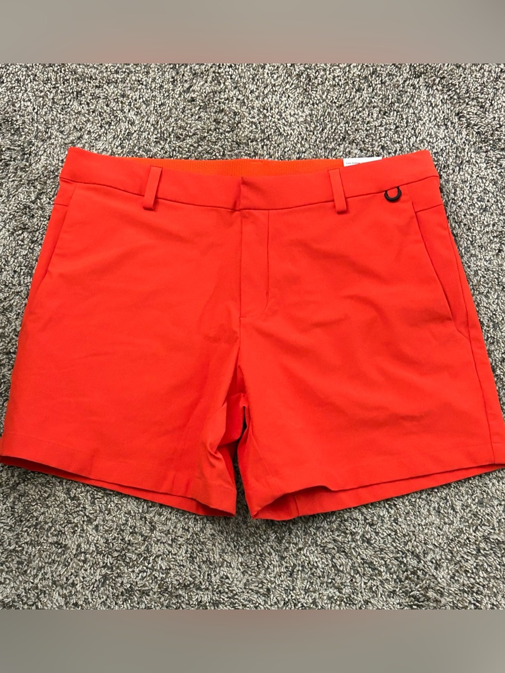 Nike 24.7 Perfect Stretch 6" Golf Shorts Orange Mens Size 34 HQ6933-633
